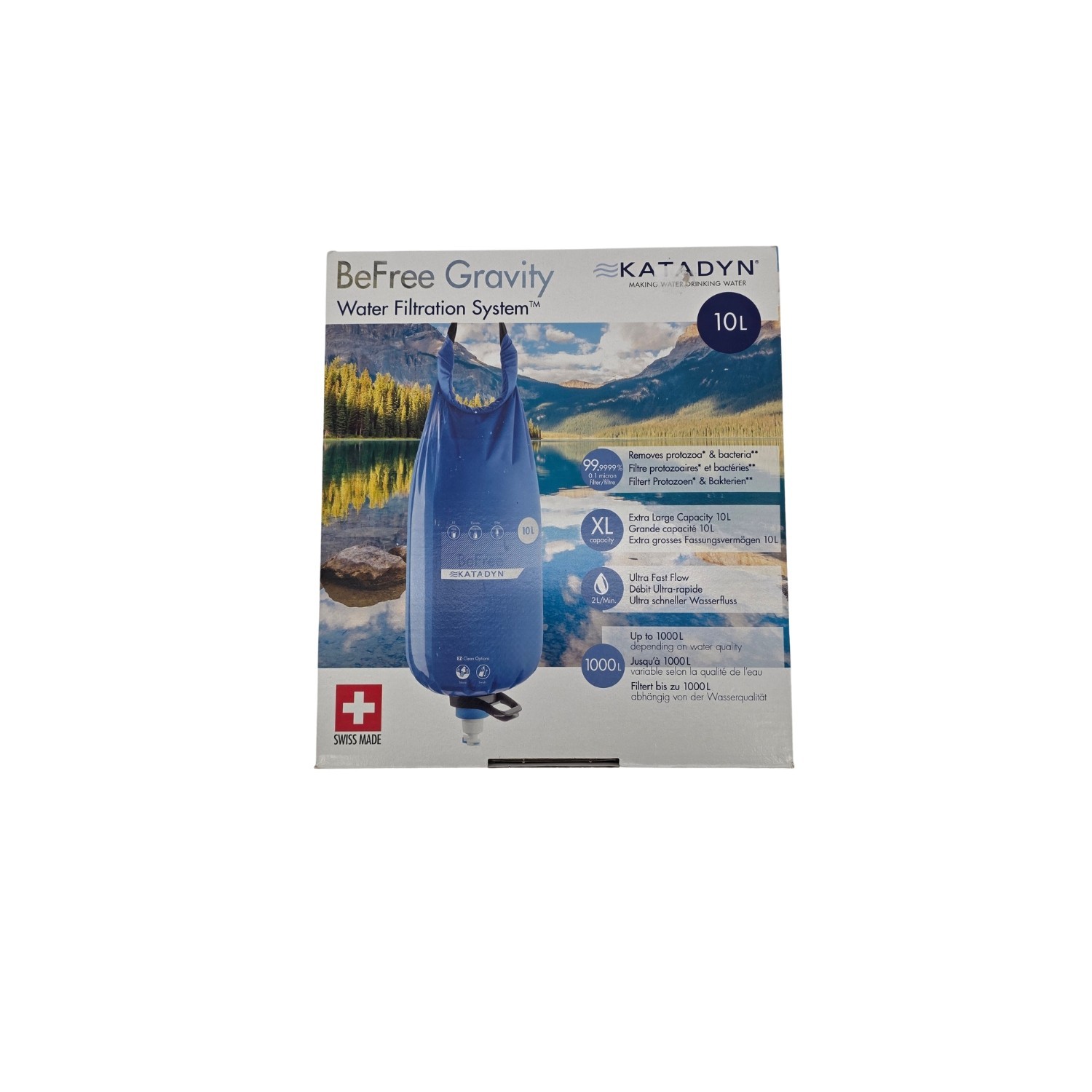 Katadyn BeFree Gravity Water Filtration System 10L