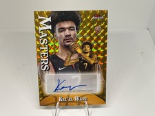 2024-25 Topps Finest Kel'el Ware Masters Auto Gold Geometric #/50 Miami Heat