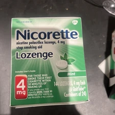 Nicorette Lozenges Mint 144ct 4mg