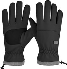 Winter Gloves for Men Women Waterproof Thermal Windproof,Touchscreen for Running