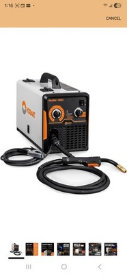 Hobart Handler 140 EZ 115v Gasless Wire Feed MIG Welder 