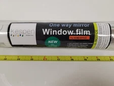 Kespen One Way Mirror Film Window Tint Roll Black-Silver 35.4 in x 19.7 ft