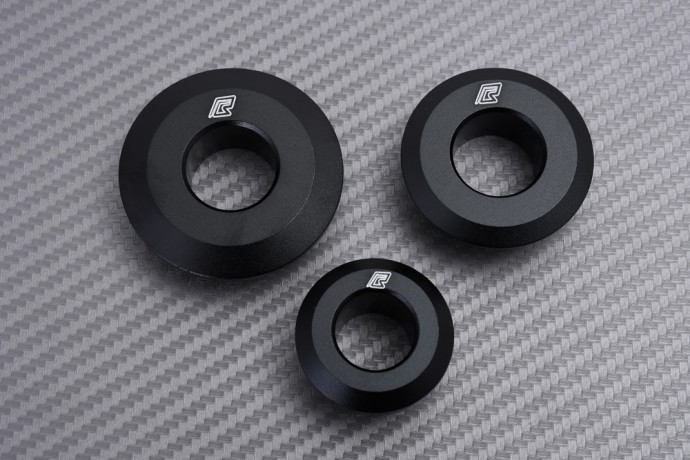 Entretoises de roue fixes pour Aprilia RS 660 en alliage CNC haute précision