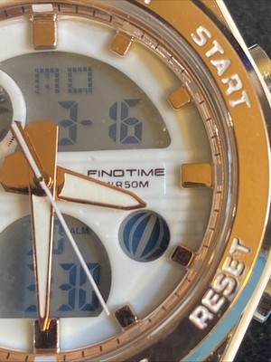 Find Time Sport Watch New Battery Unisex