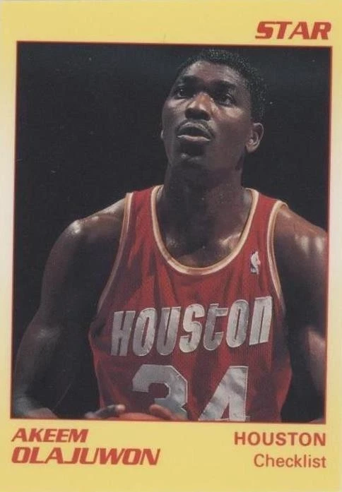 1984-85 Star - Hakeem Olajuwon #47 for sale | eBay
