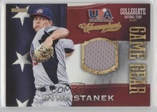 2013 Panini USA Baseball Champions Game Gear Jerseys Ryne Stanek #42 fm0