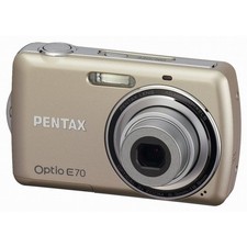Pentax Digital Camera Optio E70 Champagne Gold 10 Million Pixels 3X Optical Zoom