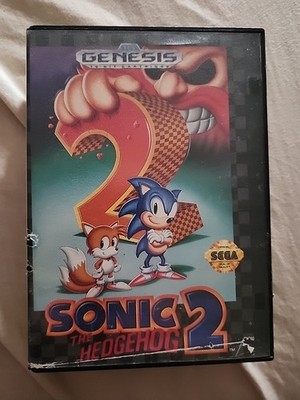 Sonic the Hedgehog 2 (Sega Genesis, 1992) CIB Complete Tested Working