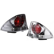 Set Of 2 Tail Light For 2001 Lexus Is300 Lh Rh Clear Red Lens