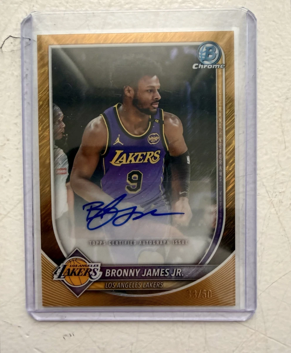 Bronny James Trading Cards for sale | eBay