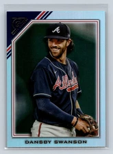 2022 Topps Gallery #37 Dansby Swanson Rainbow Foil