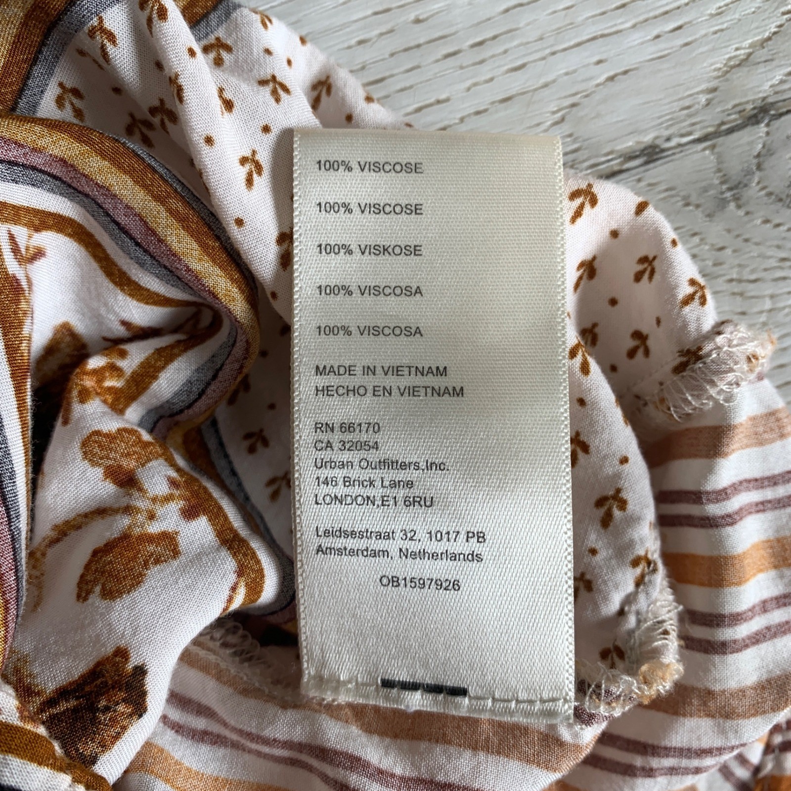 Free People Hazel Patchwork Button Down Blouse in… - image 6