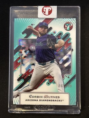 🔥Corbin Burnes 2025 Topps Pristine #55 Aqua Refractor 165/199 Diamondbacks