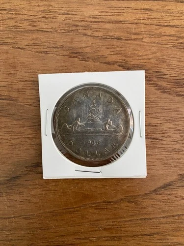 1946 Canada Silver Dollar $1 Coin