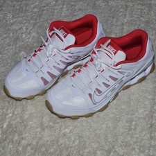 Men's Nike Reax Training Sneakers White and Red