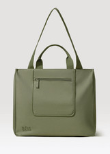 NWT Beis East / West Tote Bag in Olive Green