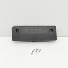 Portatarjetas con número de licencia frontal PORSCHE 718 CAYMAN 982 982807813LOK1 NUEVO GENUINO