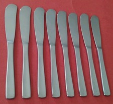 8 Gense FACETTE  Extra Stainless BUTTER SPREA...