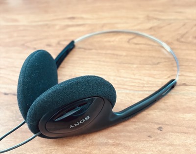 Vintage Sony MDR-013 Stereo Wired Headphones with New Foam Pads | eBay