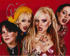 * GINA VOLPE * signed 8x10 photo * LUNACHICKS * COA *