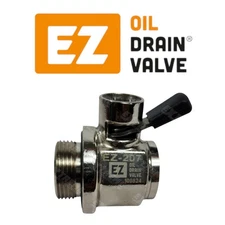 EZ-207 Oil Drain Valve M26-1.5 | Fits PACCAR MX13 2012+ | Quick Drain Plug