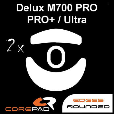 Corepad Skatez Delux M700 PRO / PRO+ / Ultra Mausfüße Mausgleiter PTFE Teflon