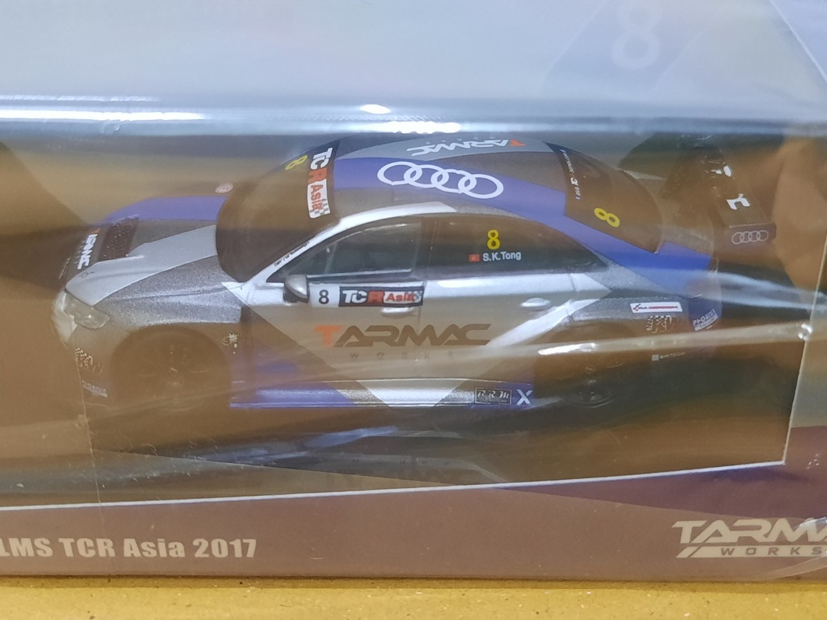 Tarmac Works 1/64 Audi RS3 LMS TCR Asia 2017 Sealed,Audi RS3 LMS