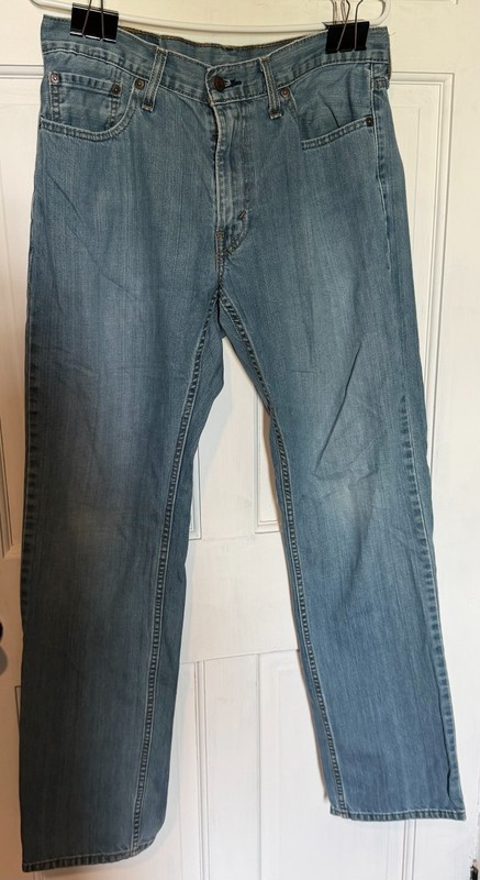 Levis 559 Womens 33x34 Relaxed Straight Jeans 100 Cotton 0341