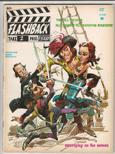 FLASHBACK MAGAZINE # 2 JACK DAVIS COVER KING KONG COMIC STRIP TOM MIX RATHBONE