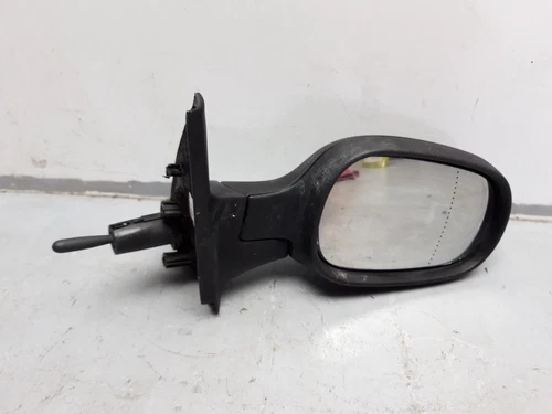 NISSAN MICRA 03-10 Year Mk3 Drivers O/S Manual Door Mirror Black 00491302