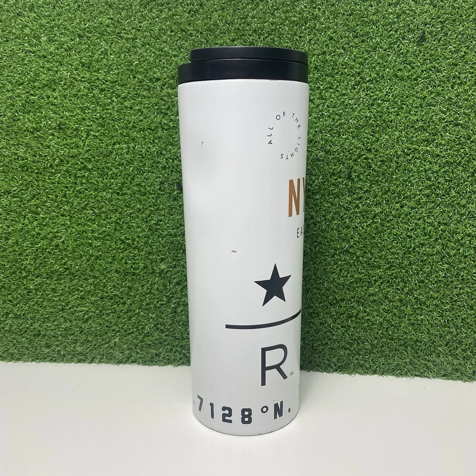 Starbucks Reserve New York City East Coast White Stainless Steel Tumbler 16oz - Image 4 of 4