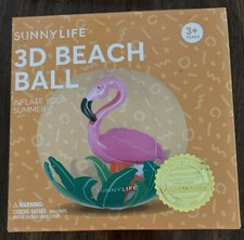 Beach Ball Sunnylife Inflatable Flamingo  Palm Leaves 14   36cm 3 New