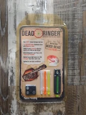 Dead Ringer 3/8" AccuBead Extreme Shotgun Sight Set Black Multi Color Pipes NOS