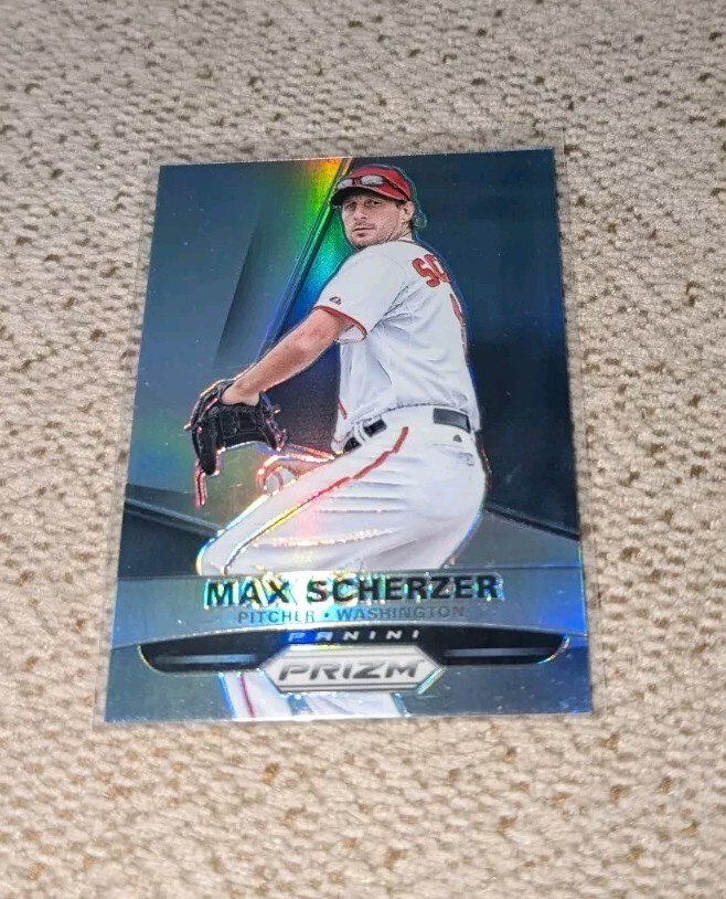 2015 MAX SCHERZER PRIZM SILVER PRIZM #116 (NATIONALS)