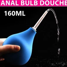 160ml Anal Vaginal Bulb Douche Colonic Irrigation Rubber Enema Bulb Cleaner Kit