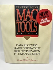 Manual For Mac Tools Deluxe Data Recovery Hard Disk Backup Central Point
