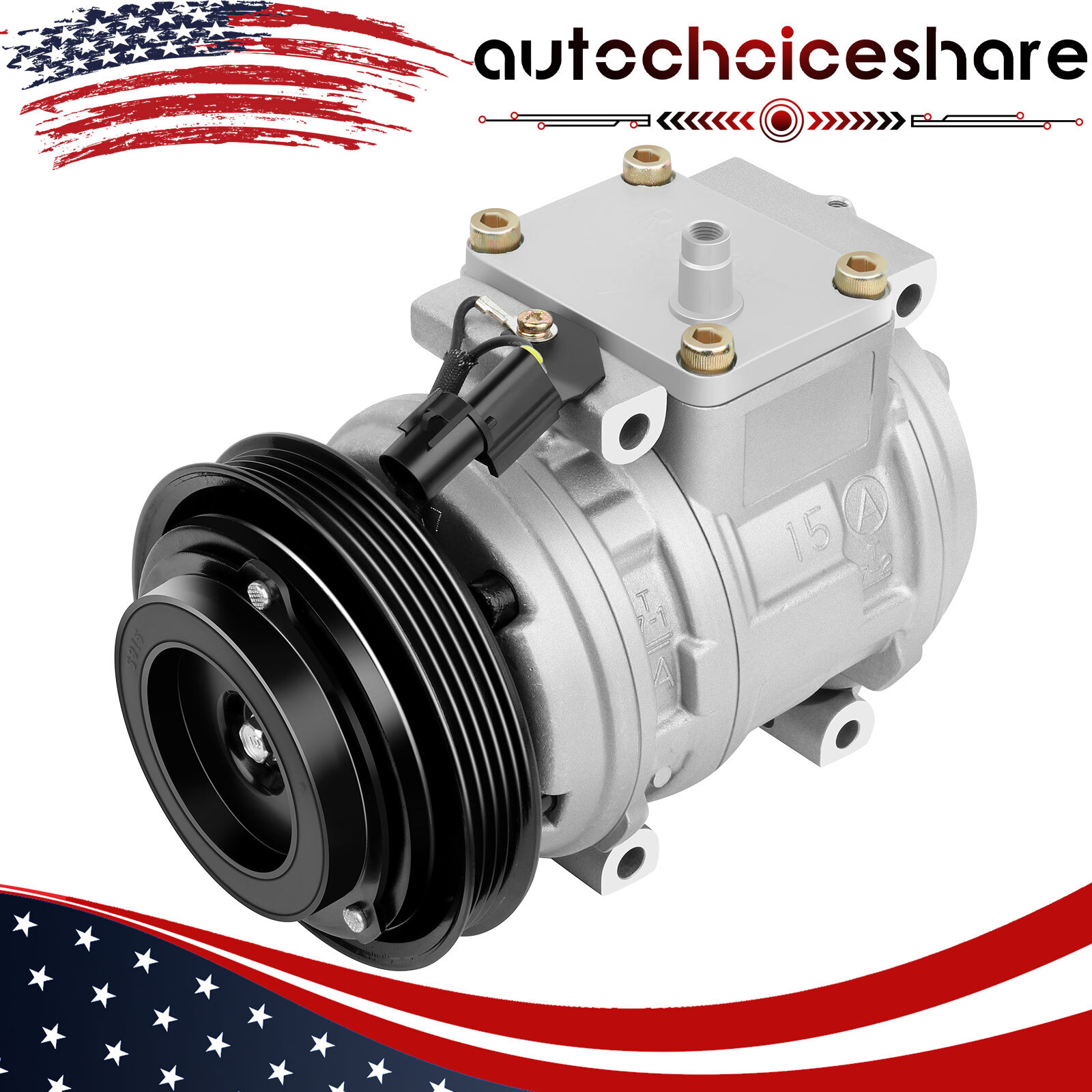 For 1999-2000 Honda Civic 1991-2005 Acura NSX A/C Compressor w/ Clutch CO 21011C