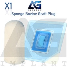 Sponge Graft Plug Collagen Sterile Blister Natural Material Composite
