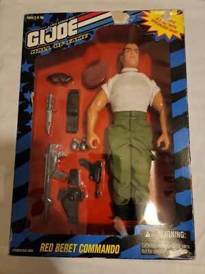 1995 Kenner Hasbro GI Joe Hall of Fame Red Beret Commando 12