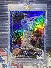 2023 Topps Series 2 Nate Eaton Blue Foil #’d/999 Rookie RC #557 KC Royals