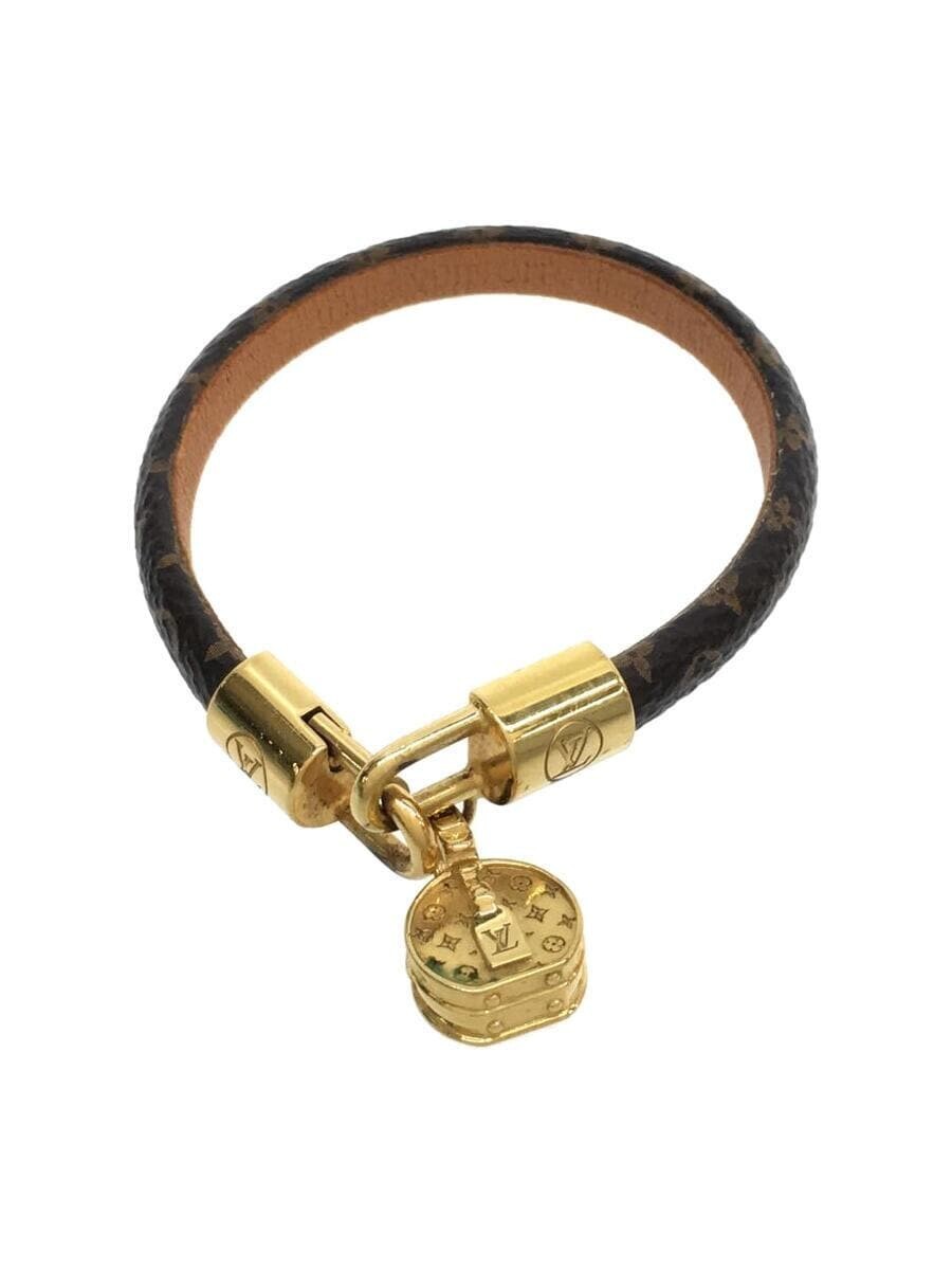 ☆LOUIS VUITTON☆TRIBUTE BRACELET BROWN Louis Vuitton Monogram Tribute Bracelet Bangle Brown | eBay