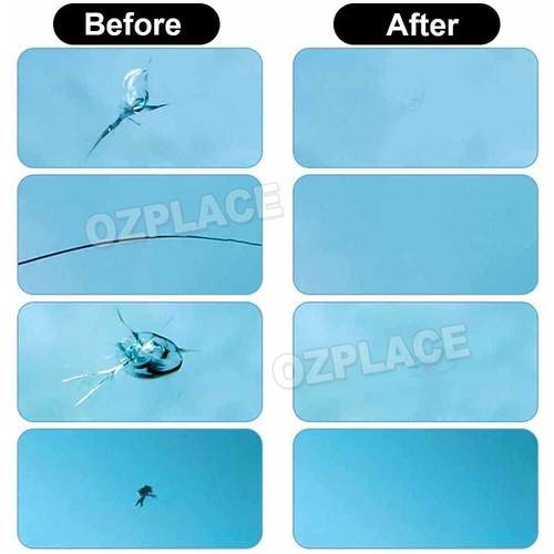 5X Windows Tool Crack Remove Chip Resin Glass Recovery Car Windscreen Repair Kit - Picture 4 of 9