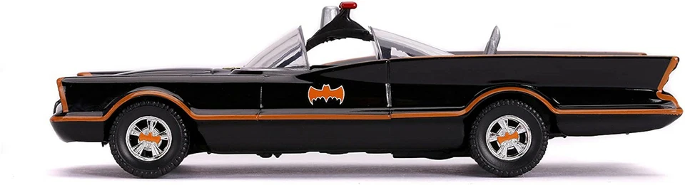 NUEVO Jada Toys 31703 Batman Clásico 1966 TV BATMOBILE Escala 1:32 Vehículo y Figura Foto 3 de 3