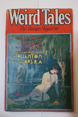Weird Tales Pulp Magazine August 1929  The Shadow Kingdom  1st Appearance Kull