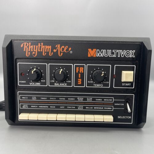 Vintage Rhythm Ace Multivox FR-3 Rhythm -Pre Roland - Drum Machine - Picture 1 of 7