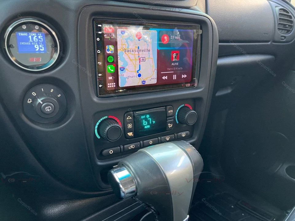 CarPlay Radio For Chevy Chevrolet Trailblazer 2002 2003 04 05 06 2007 2008 2009 Foto 4 de 4
