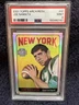 2001 TOPPS ARCHIVES RESERVE REFRACTOR #41 JOE NAMATH CARD JETS PSA 9 LOW POP