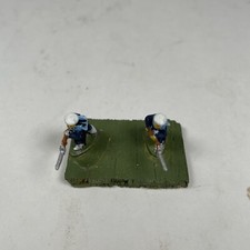 1 Vintage Toy Lead Soldiers White Sailor Hats .5" Tall