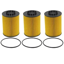 Wix 57462 Engine Oil Filter Set (Cartridge Lube Metal Free Filt) (3 Pieces)