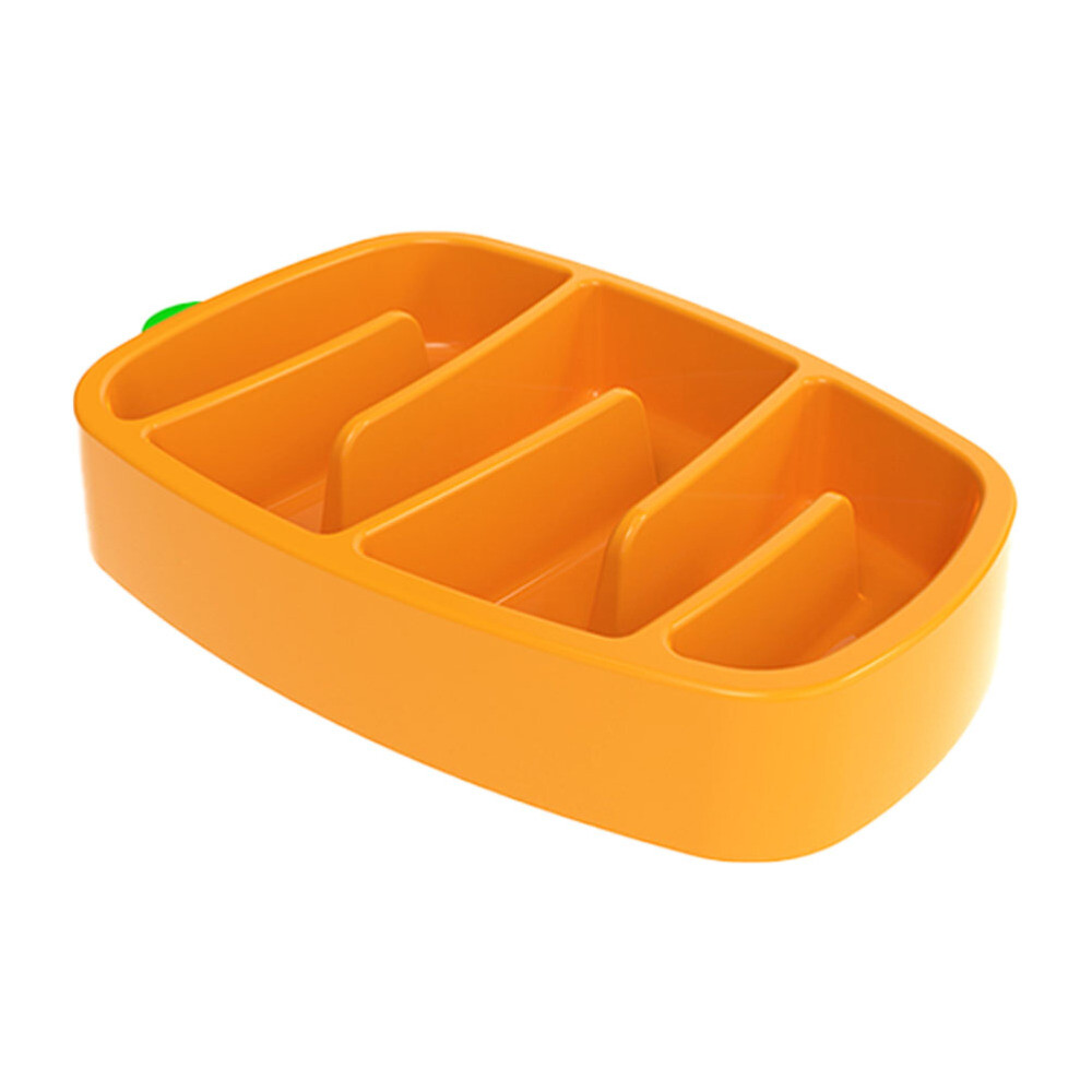 Pet Slow Feeding Container Dog Food Puzzle Bowl Feeder Bowls Carrot eBay